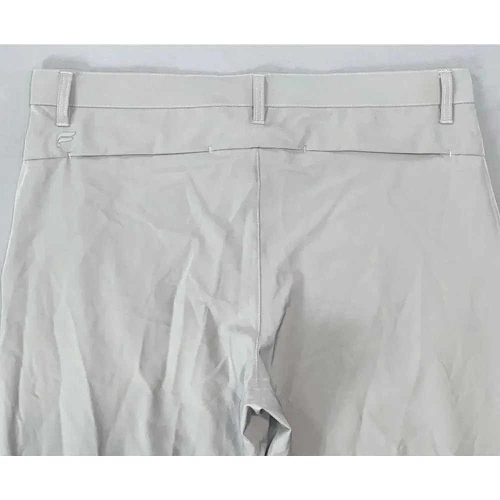Fabletics Super Lightweight Flat Front Classic Fit 'The Only Pant'. Men's 35X31.